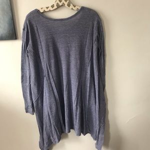 💜Free People • waffleknit longsleeve